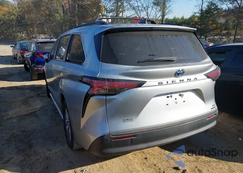 2021 Toyota Sienna Xle из США, поврежденный, VIN 5TDYRKEC4MS006720
